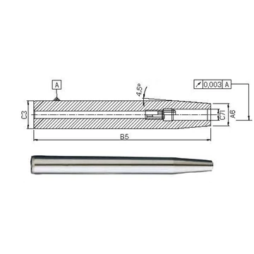 Zsugortokmány hosszabbító 16x06mm HAIMER