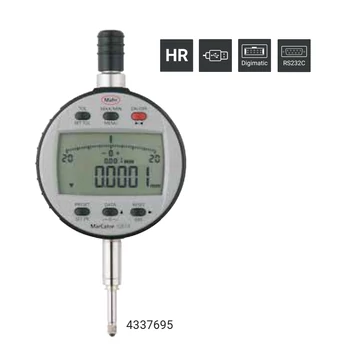 MAHR 4337695 / 22.04.01. 1087 R-HR Digital Indicator MarCator 12,5 mm/.5" ZW 0,1 µm