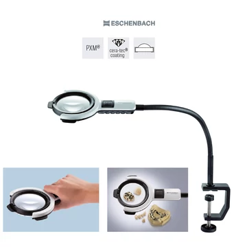 Lupenleuchte vario LED,flex350Drm.:76 mm,2,5-fach,ESCHENBACH