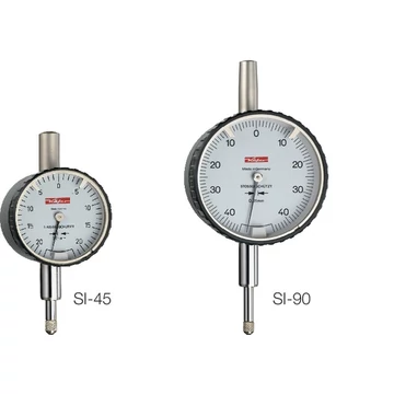 KAFER 320450 SI-45 Biztonsági mérőóra, szabad lökettel és egy fordulatra korlátozott méréstartománnyal
