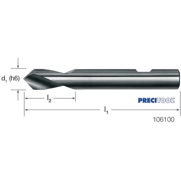 PREMUS 106100 10,0 NC központozó, HSS-Co 90°