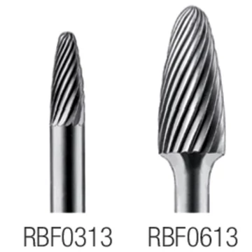 PRETEC 444800 RBF0613 Keményfém turbómaró, Lekerekített ív alakú keresztfogazású Z=4