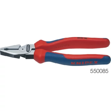 KNIPEX 550085200 Kombinált erőfogó, polírozott, többkomponensű burkolattal