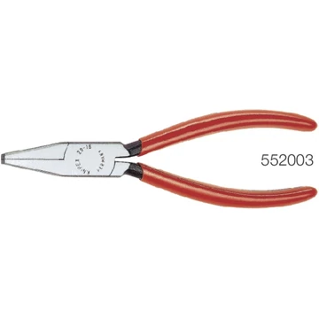 KNIPEX 552003160 Laposfogó, polírozott, műanyaggal bevont markolatok