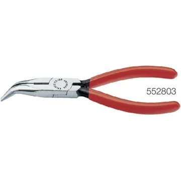 KNIPEX 552803160 Lapos gömbölyű fogó, polírozott, műanyaggal bevont markolatok