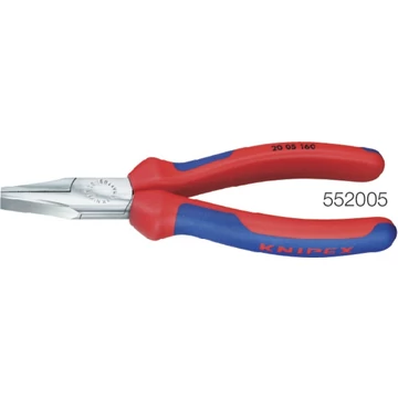 KNIPEX 552005160 Laposfogó, krómozott, többkomponensű burkolattal