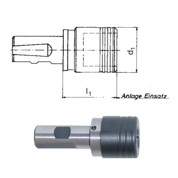 PREMUS 246414 25/M8-20 Gyorsváltó menetvágó tokmány, DIN 1835 B