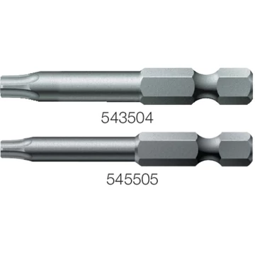 WERA 545505 TX10 Bit, TORXTX csavarokhoz, szívós-kemény kivitel