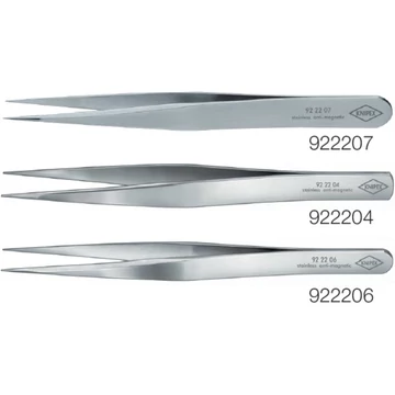 KNIPEX 558510922206 Precíziós csipesz, hegyes alakú