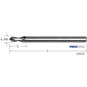 PREMUS 106050 10,0 NC központozó, HSS-Co 120° hosszú