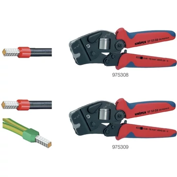 KNIPEX 557720975309 Krimpelő fogó, érvéghüvelyekhez