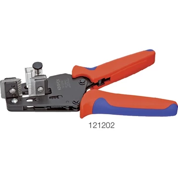 KNIPEX 557625121202 Automata huzalcsupaszító fogó, alakkésekkel