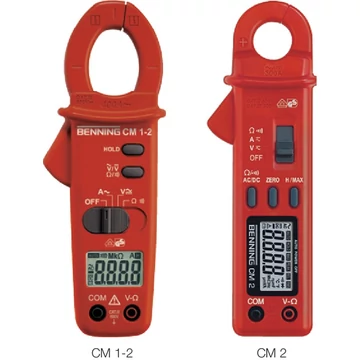 BENNING 532809 CM1-2 Digitális áramfogó, Mérési kategória CAT III 300 V/600 V