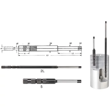 PRETEC 138605 10L Menetfúró hosszabbító, TE belső hűtéssel h6