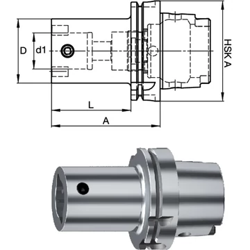 SWISS TOOLS 2390146310 Befogó, DIN 69893