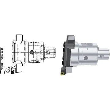 SWISS TOOLS 2390260027 Váltólapka tartó, nyomólappal és támasszal