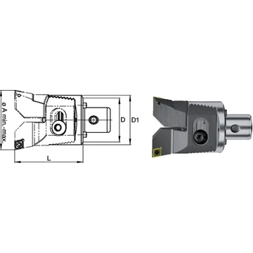 SWISS TOOLS 2390280010 Kétélű fej