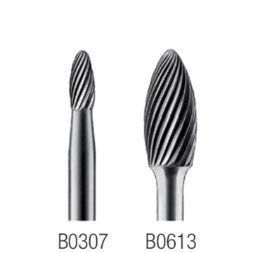 PRECITOOL 444808 B0307 Keményfém turbómaró, Láng alak Z=5