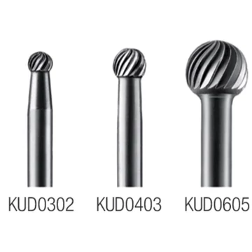 PRECITOOL 444808 KUD0302 Keményfém turbómaró, Gömb alak Z=5