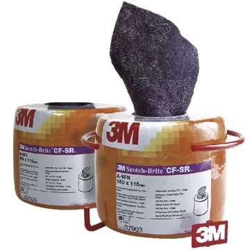 3M 470030 A-VERYFINE Csiszolóflíz-tekercs-SCOTCH-BRITE, CF-SR, perforált