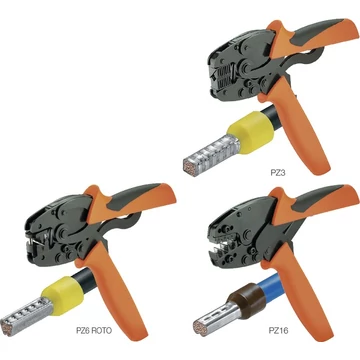 WEIDMÜLLER 557710 PZ6ROTO Krimpelő fogó, érvéghüvelyekhez
