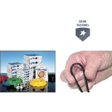 SANG-A 925825 0012 Poliuretán-cső 4x2,5 mm, fekete
