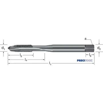 PREMUS 132420 M1 Gépi menetfúró, HSSE-V3 g