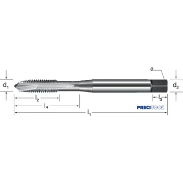 PREMUS 132422 M2 Gépi menetfúró, HSSE-V3 6G