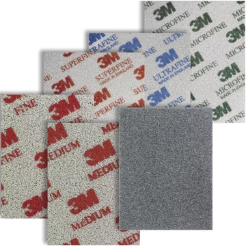 3M 470554 ULTRAFEIN Soft-Pad csiszolószivacs-SCOTCH-BRITE, 140 × 115 × 5 mm