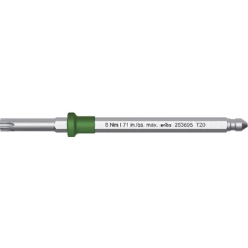 WIHA 520006 T8 Nyomaték-csavarhúzó, Torque cserélhető penge, TORX