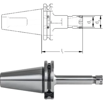 PREMUS 240708 40/ER16M Befogó tokmány ER-Mini,  hosszú