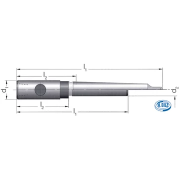 BILZ 113950 H5-1/2-MK3 Csapos süllyesztő kombinált rendszer, Tartó rövid MK szár