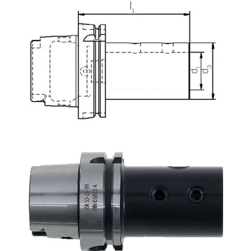 PREMUS 242235 63/20 Fúróbefogó E1 rövid