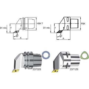 SWISS TOOLS 237029 4016L Késszár, 35°/93° SVJB L/R