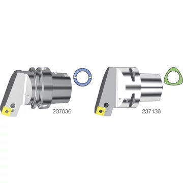 SWISS TOOLS 237036 4012L Késszár, HSK T, 90°/75° PSBN L/R