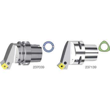 SWISS TOOLS 237039 4012L Késszár, HSK T, 90°/45° PSSN L/R