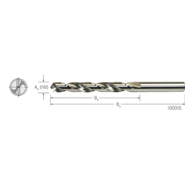 PRETEC 100015 12,80 Csigafúró HSS profilköszörült