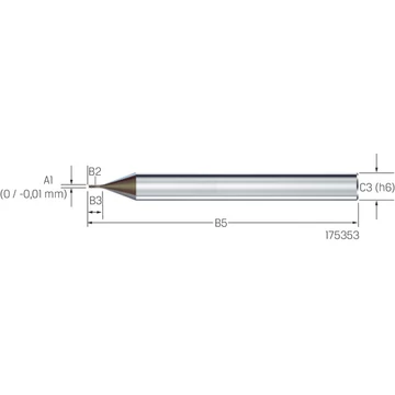 MIKRON 175353 0020 CrazyMill Hexalobe