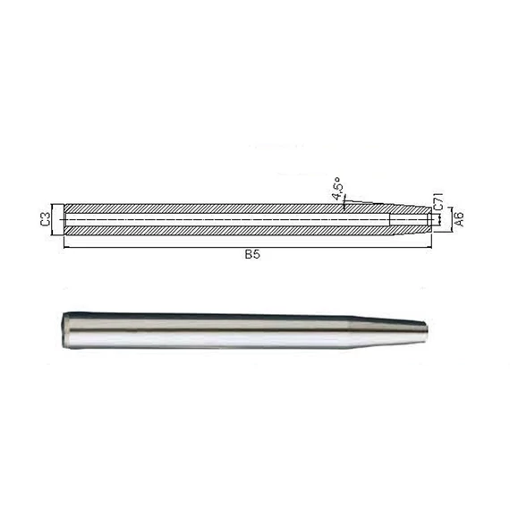 Zsugortokmány hosszabbító 20x08mm HAIMER