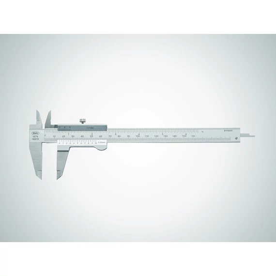 Mahr 16 FN tolómérő, 200 mm, 1/128"/0,05 mm nóniusz
