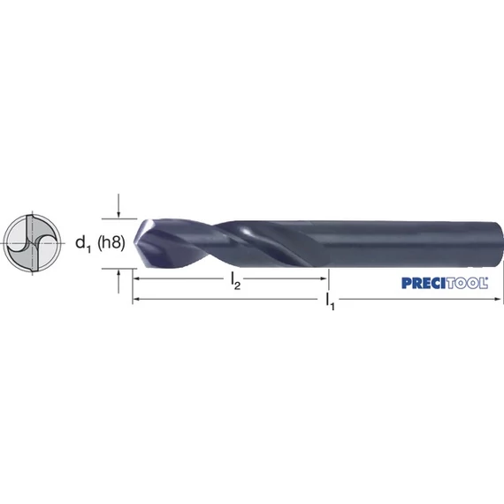 PREMUS 100600 2,50 Csigafúró, HSS N típus