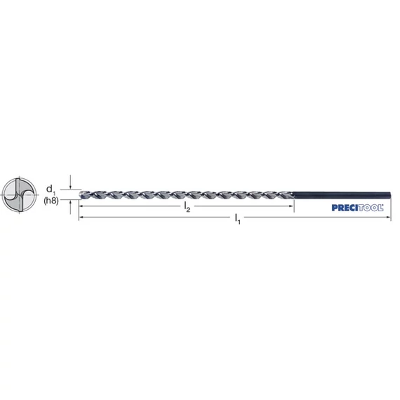 PREMUS 101552 10,00 Csigafúró, HSS-Co sorozat 2