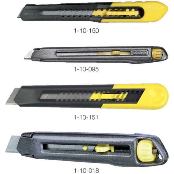 STANLEY 558300 1-10-095 Univerzális kés/Cutter, 9 mm-es letörhető pengékkel