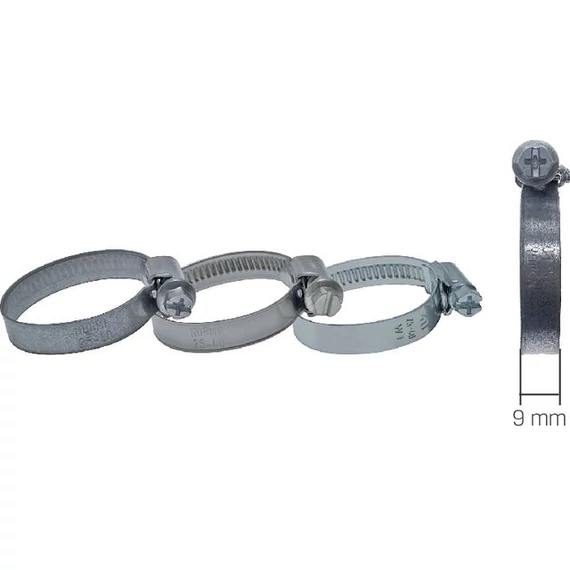 PRECITOOL 925825 0610 Csőbilincs D 25-40 mm, cinkelt