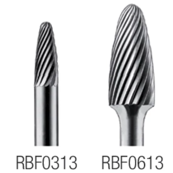 PRETEC 444800 RBF0313 Keményfém turbómaró, Lekerekített ív alakú keresztfogazású Z=4