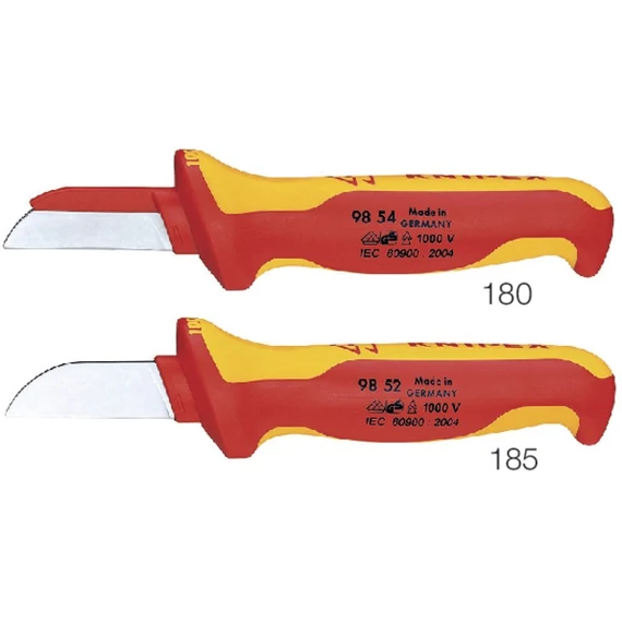 KNIPEX 558140180 VDE kábelkés, többkomponensű burkolattal