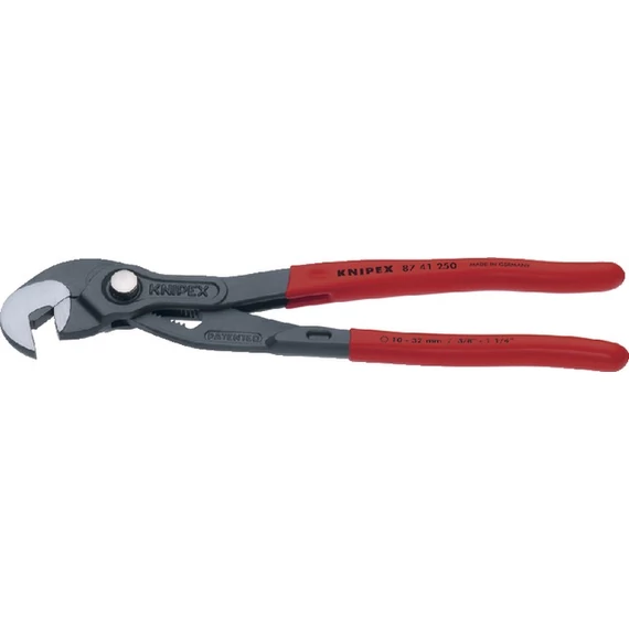 KNIPEX 551675250 Csavarfogó, szürkére foszfátozott és műanyaggal bevont markolattal