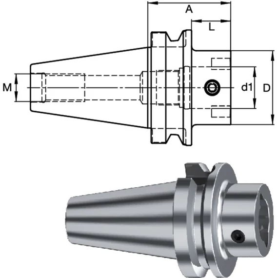 SWISS TOOLS 2390125050 Befogó, MAS-BT A/D
