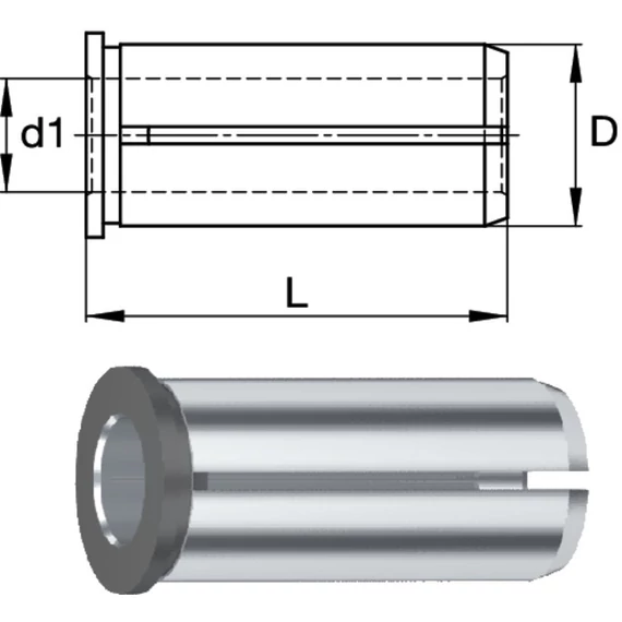 SWISS TOOLS 2390430005 Szűkítő hüvely