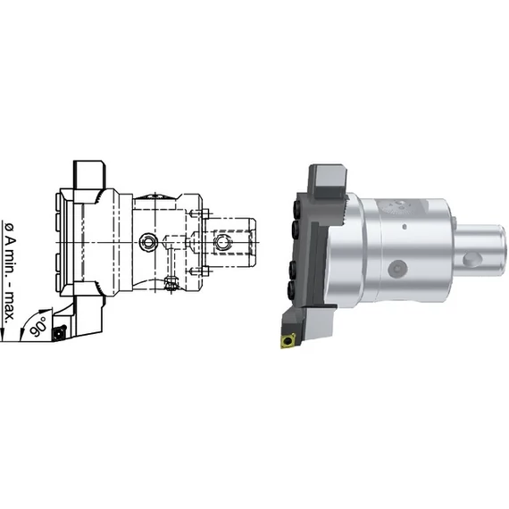 SWISS TOOLS 2390260028 Váltólapka tartó, nyomólappal és támasszal